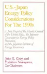 U.S.-Japan Energy Policy Considerations for the 1990s cover