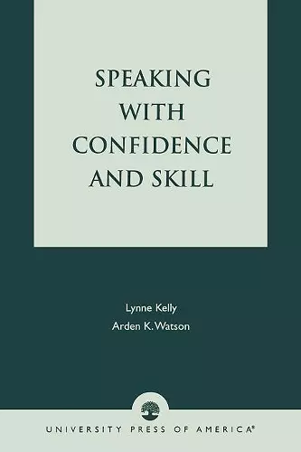 Speaking With Confidence and Skill cover