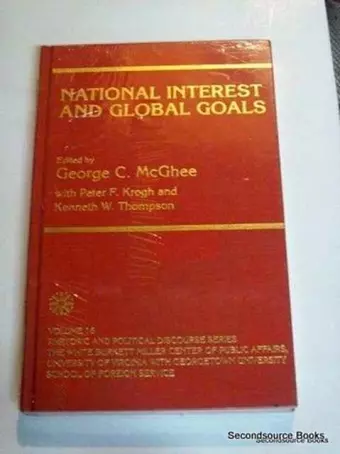 National Interest and Global Goals cover