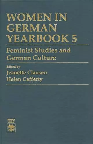 Women in German Yearbook cover