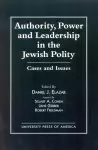 Authority, Power, and Leadership in the Jewish Community cover