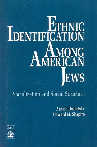 Ethnic Identification Among American Jews cover