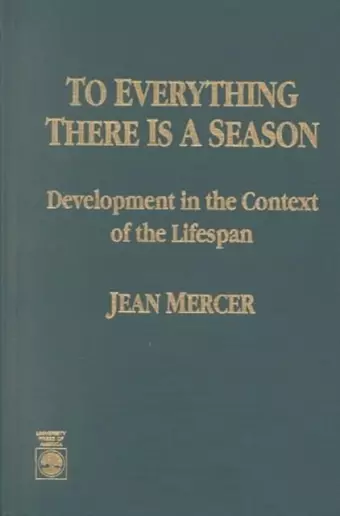 To Everything There Is a Season cover