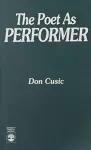 The Poet as Performer cover