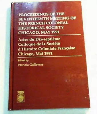 Proceedings of the Seventeenth Meeting cover