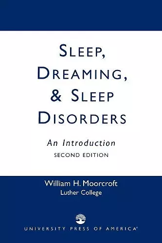 Sleep, Dreaming, and Sleep Disorders cover