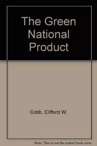 The Green National Product cover