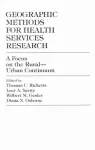 Geographic Methods for Health Services Research cover