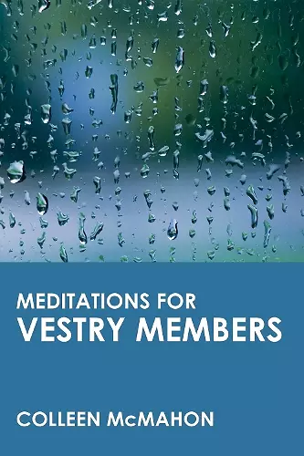 Meditations for Vestry Members cover