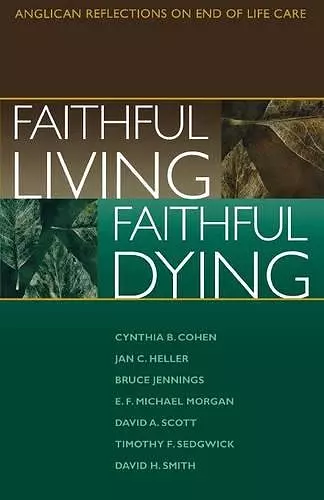 Faithful Living, Faithful Dying cover