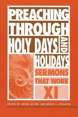 Preaching Through Holy Days and Holidays cover