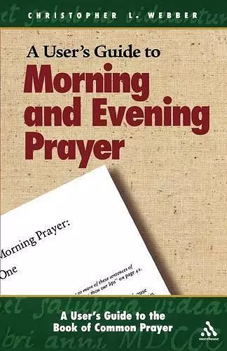 A User's Guide to the Book of Common Prayer cover