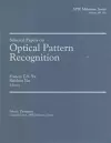 Optical Pattern Recognition Using Joint Transform Correlation v. MS156 cover