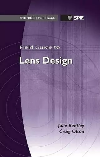 Field Guide to Lens Design cover