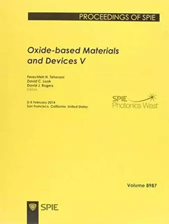 Oxide-based Materials and Devices V cover