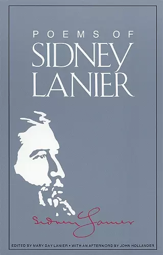 Poems of Sidney Lanier cover