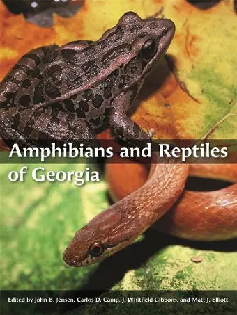 Amphibians and Reptiles of Georgia cover