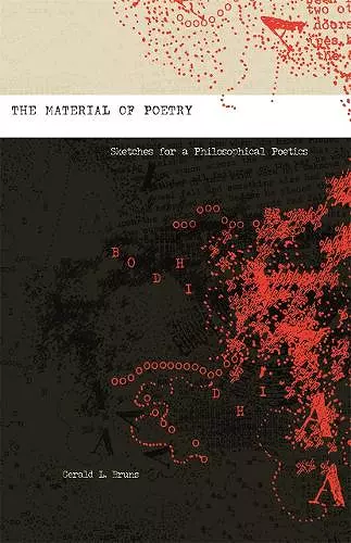 The Material of Poetry cover