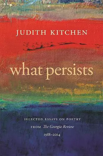 What Persists cover