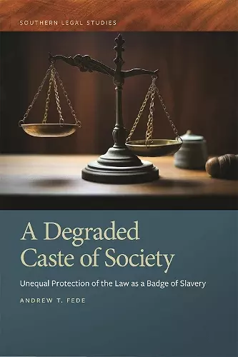 A Degraded Caste of Society cover