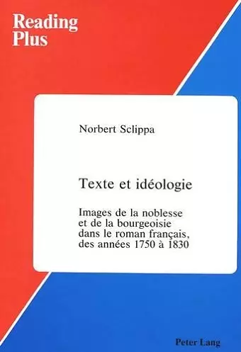 Texte et Ideologie cover