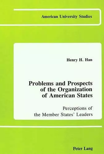 Problems and Prospects of the Organization of American States cover