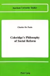 Coleridge's Philosophy of Social Reform cover