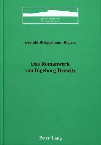 Das Romanwerk von Ingeborg Drewitz cover