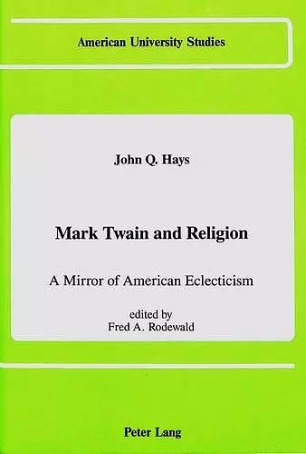 Mark Twain and Religion cover