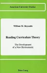 Reading Curriculum Theory cover