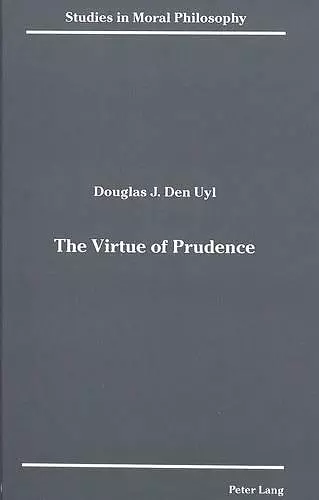 The Virtue of Prudence cover