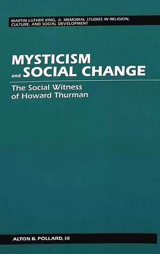 Mysticism and Social Change cover