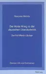 Der Kalte Krieg in der Deutschen Literaturkritik cover