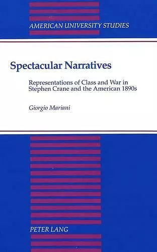 Spectacular Narratives cover