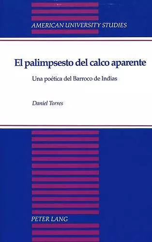 El Palimpsesto del Calco Aparente cover