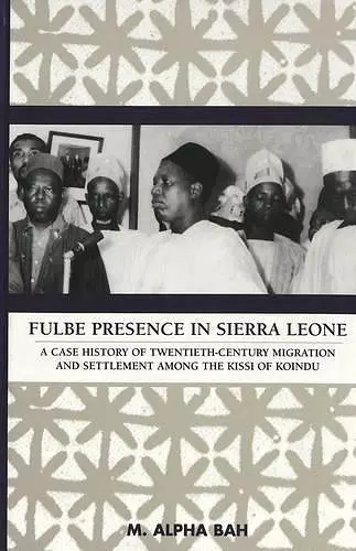 Fulbe Presence in Sierra Leone cover