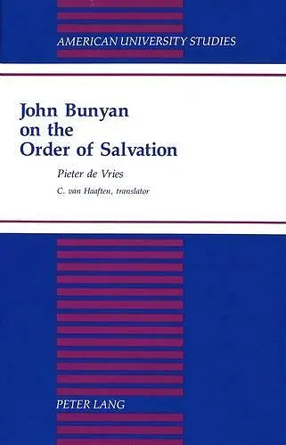 John Bunyan on the Order of Salvation cover
