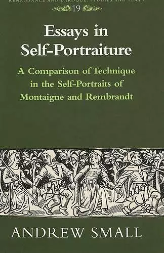 Essays in Self-Portraiture cover