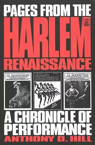 Pages from the Harlem Renaissance cover