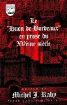 Le Huon de Bordeaux En Prose du Xveme Siecle cover