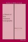 A History of New Testament Lexicography cover