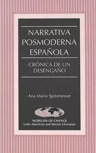 Narrativa Posmoderna Espanola cover