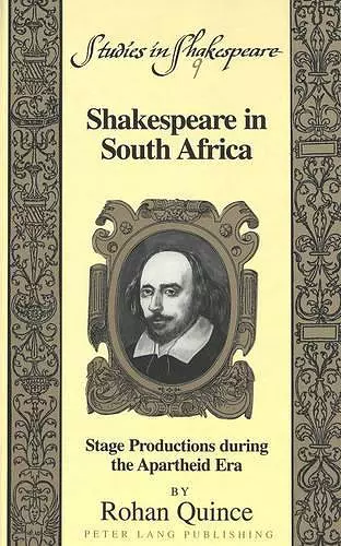 Shakespeare in South Africa cover