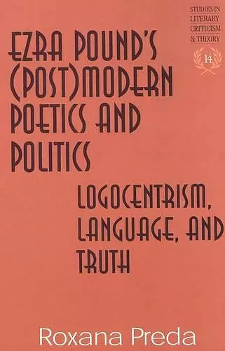 Ezra Pound's (Post)Modern Poetics and Politics cover