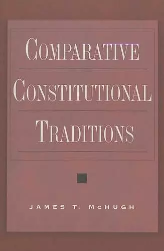 Comparative Constitutional Traditions cover