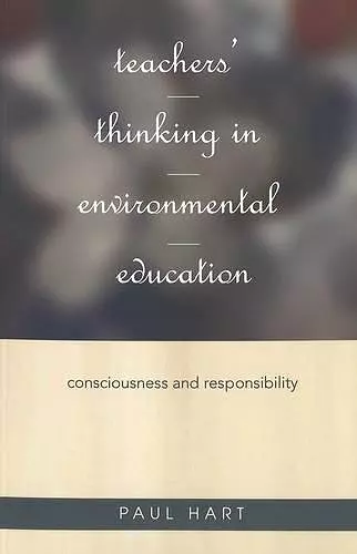 Teachers' Thinking in Environmental Education cover