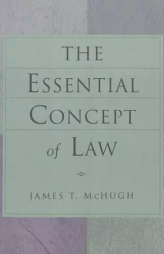 The Essential Concept of Law cover