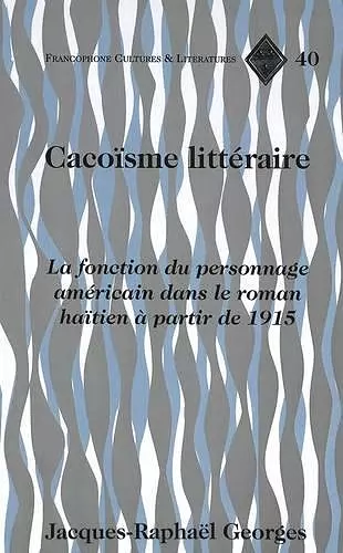 Cacoisme Litteraire cover