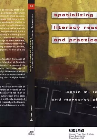 Spatializing Literacy Research and Practice cover