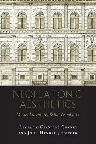 Neoplatonic Aesthetics cover